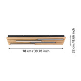 Marreira LED Panel Light - Black
