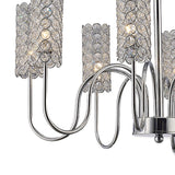 Martina 55cm 8 Light Crystal Chandelier - Polished Chrome