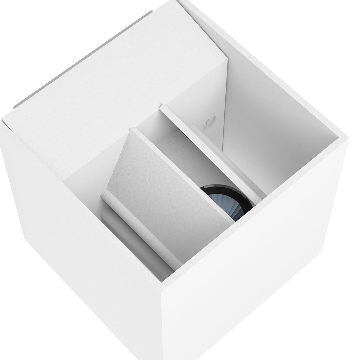 Masmena LED Outdoor Wall Light 10.5cm - White