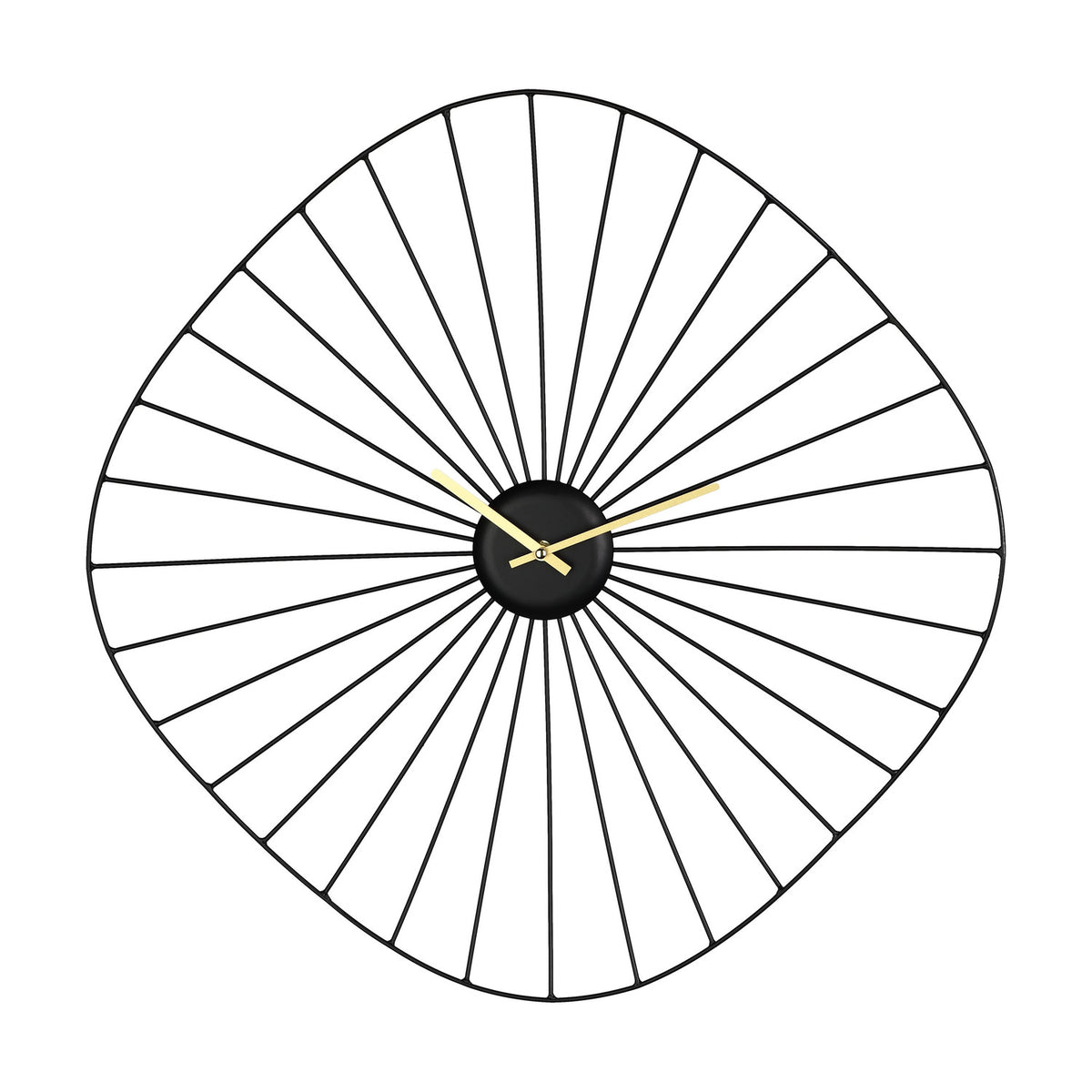Matsumoto Wall Clock 60 x 60cm - Black