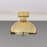 Maua Brass Flush Ceiling Light - 20cm