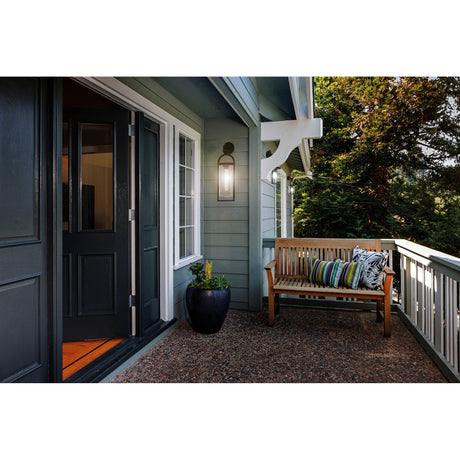 Maya 1 Light Small Outdoor Wall Light - Anthracite