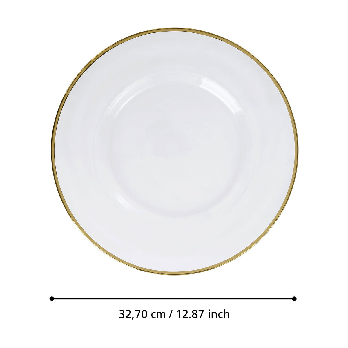 Mayaga Charger Plate - Gold