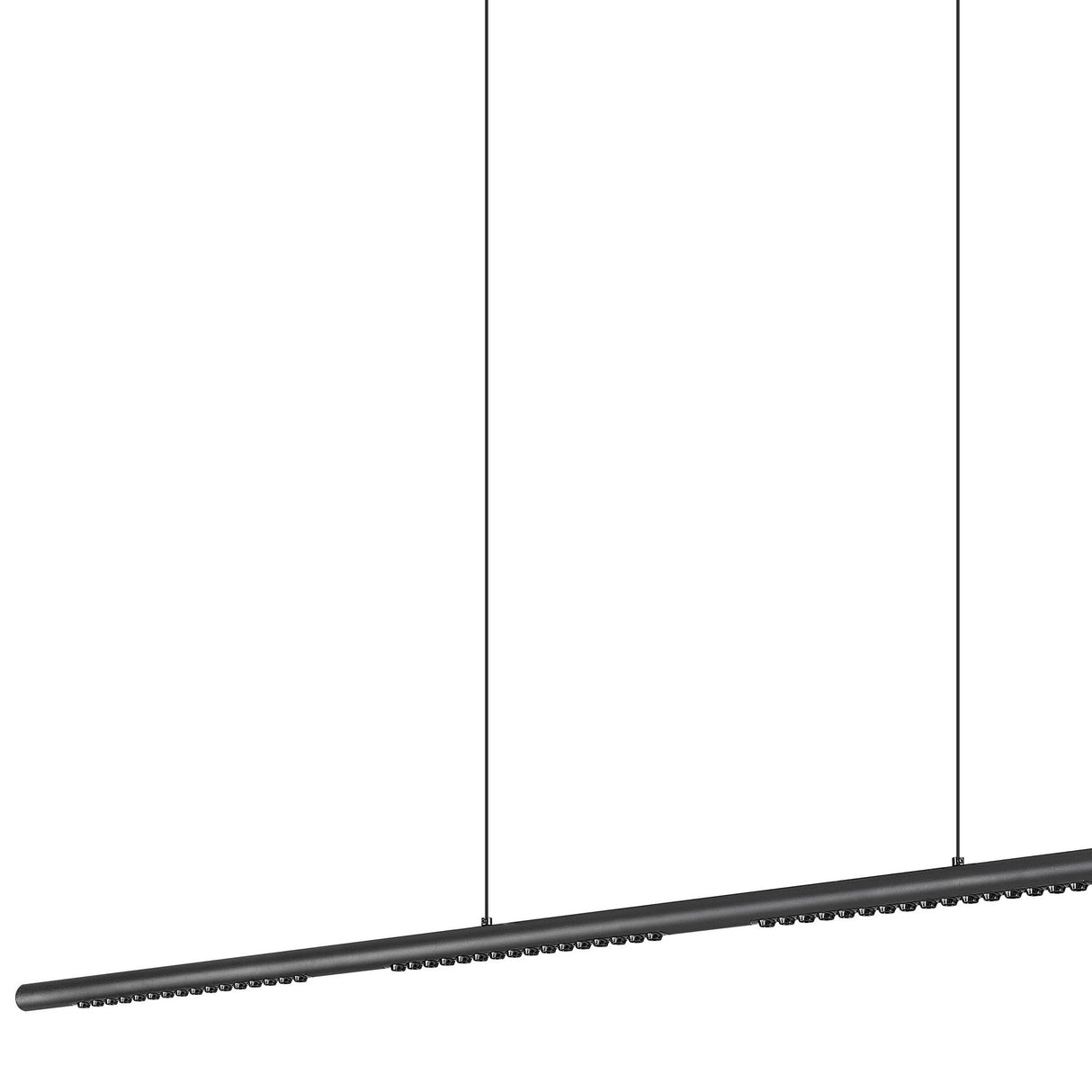 Meca LED Linear Suspension Light 35W 3000K - Black