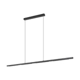 Meca LED Linear Suspension Light 35W 3000K - Black