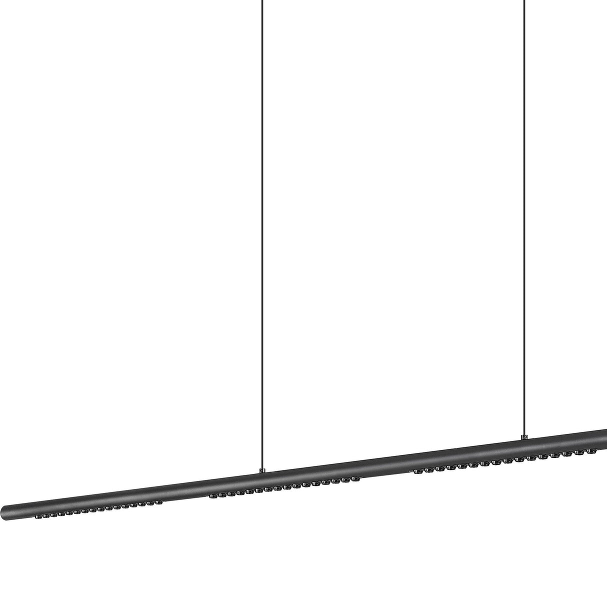 Meca LED Linear Suspension Light 35W 4000K - Black