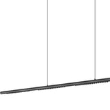 Meca LED Linear Suspension Light 35W 4000K - Black