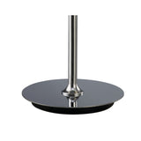 Mediterraneo Large 2 Light Frosted Glass Table Lamp - Polished Chrome