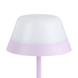 Meggiano Colour Changing LED Touch Table Lamp - Purple & White