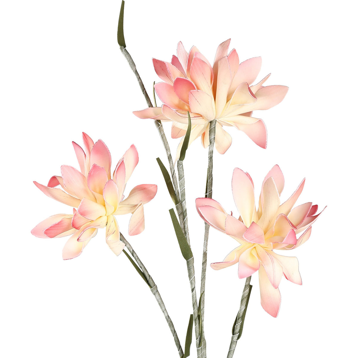 Mehakit Artificial Blossom Spray - Cream & Pink