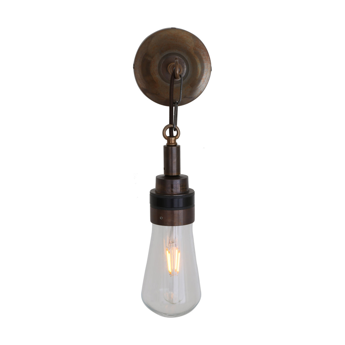 Meltem Glass Wall Light IP65