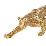 Menjangau Leopard Ornament 17.5cm - Gold