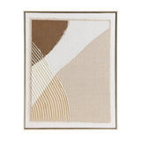 Mentakab Wall Art 423105 - Cream, Beige & Brown