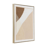 Mentakab Wall Art 423105 - Cream, Beige & Brown