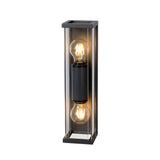 Meribel 1 Light Small Outdoor Wall Lamp - Graphite
