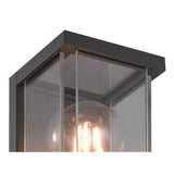 Meribel 1 Light Outdoor Wall Light - Graphite