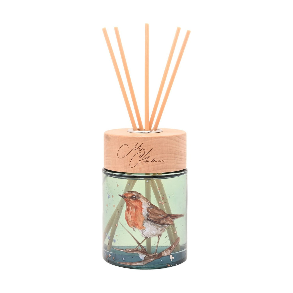 Robin Orange & Cinnamon Reed Diffuser 150ml - Blue & Brown