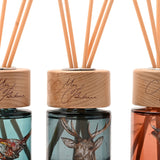 Highlands Pheasant, Stag & Cow Mini Reed Diffusers Set of 3