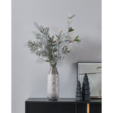 Miadol Artificial Leaf Stem - Silver