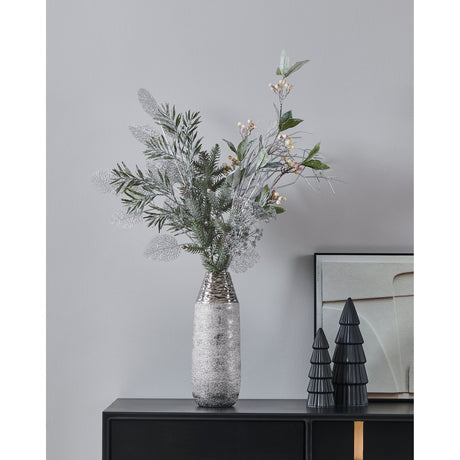 Miadol Artificial Leaf Stem - Silver