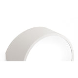 Mini Round 2 Light Outdoor Wall Light – Matt White