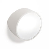 Mini Round 2 Light Outdoor Wall Light – Matt White