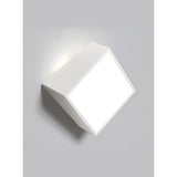 Mini Square 2 Light Outdoor Wall Light – Matt White