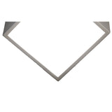 Mini Square 2 Light Outdoor Wall Light – Silver