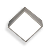 Mini Square 2 Light Outdoor Wall Light – Silver