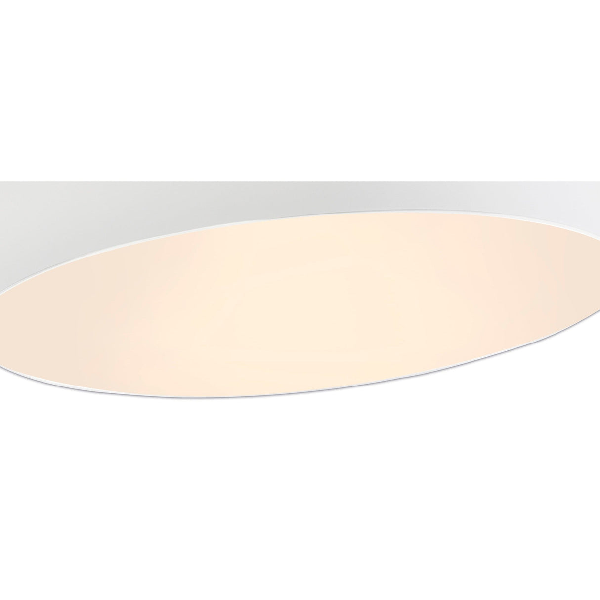 Mini Small 8 Light Round Flush Ceiling Light - White