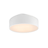 Mini 5 Light Round Flush Ceiling Light - White
