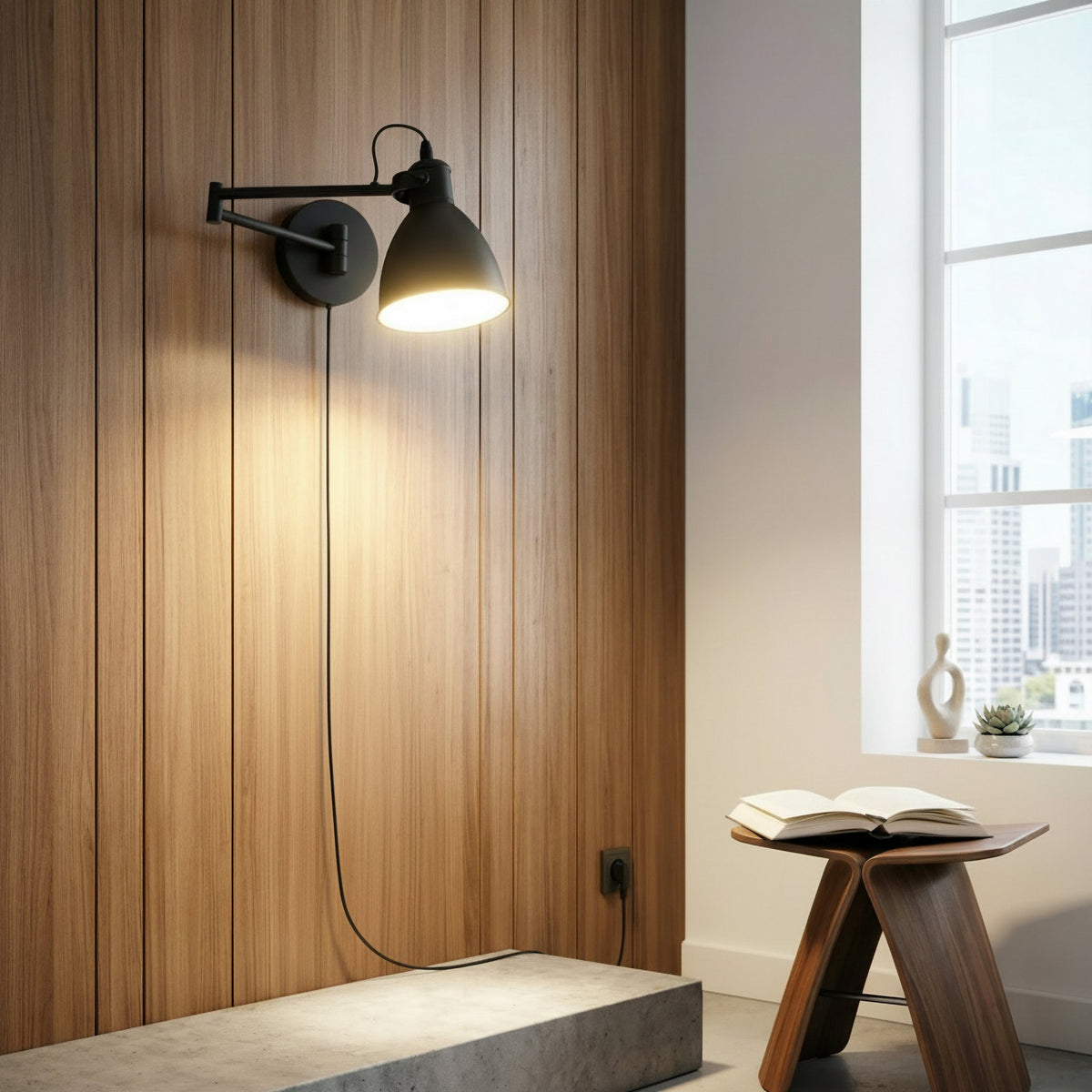 Minvora Wall Light - Black
