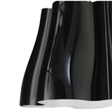 Miss 3 Light Pendant Light – Gloss Black & Polished Chrome