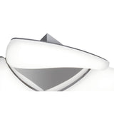 Mistral LED Flush Ceiling Light 18W 3000K - Polished Chrome