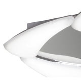 Mistral LED Flush Ceiling Light 24W 3000K - Polished Chrome