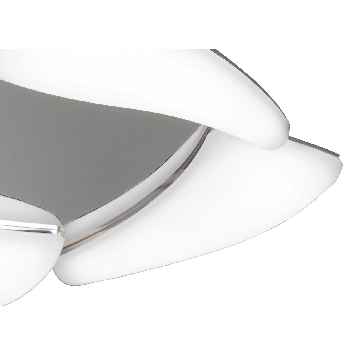 Mistral LED Flush Ceiling Light 24W 3000K - Polished Chrome