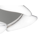Mistral LED Flush Ceiling Light 24W 3000K - Polished Chrome