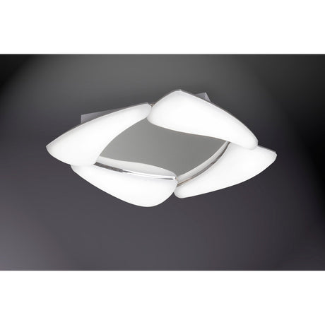 Mistral LED Flush Ceiling Light 24W 3000K - Polished Chrome