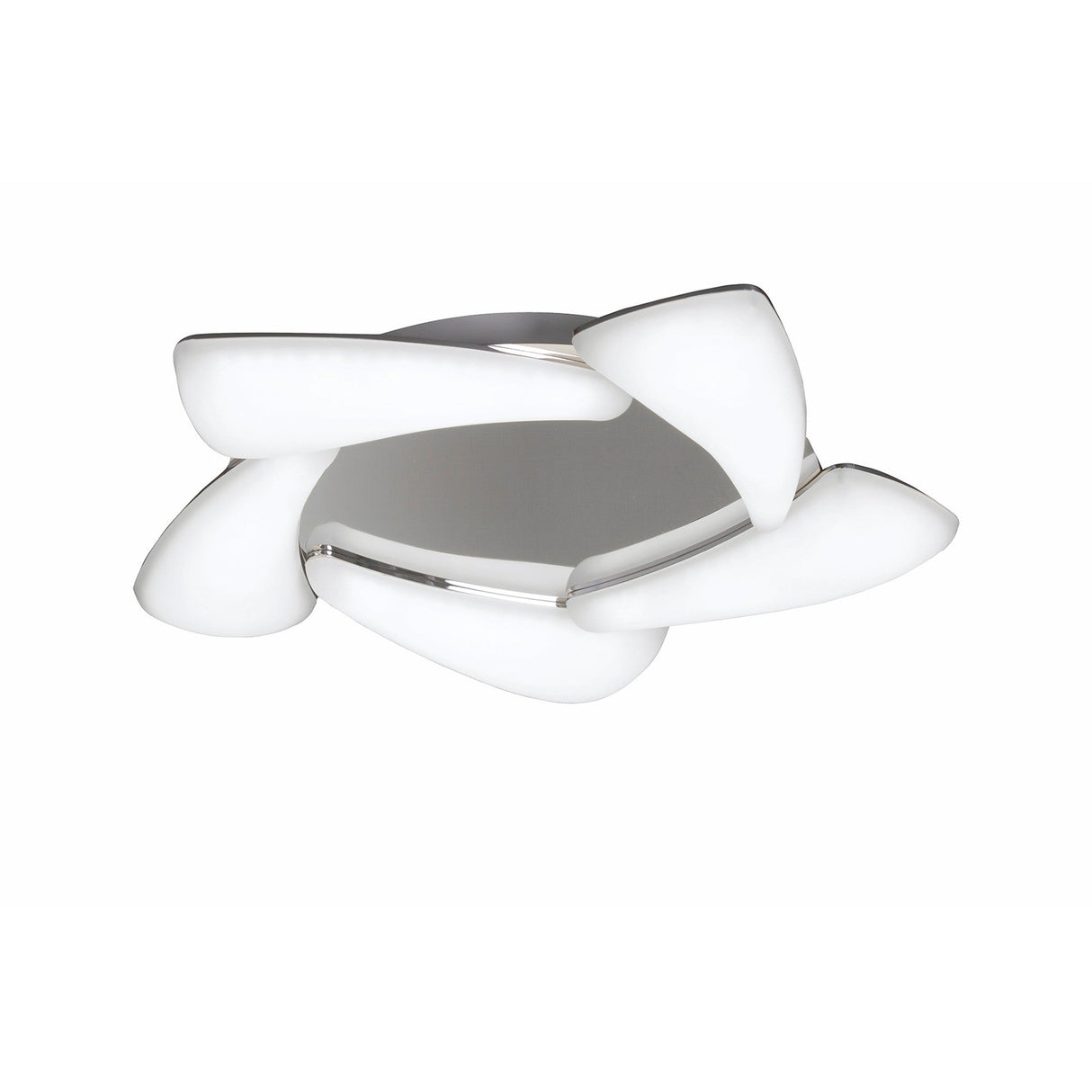 Mistral LED Flush Ceiling Light 30W 3000K - Polished Chrome
