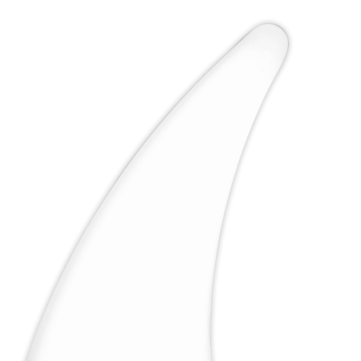 Mistral LED Frosted Acrylic Right Table Lamp 6W 3000K - Polished Chrome