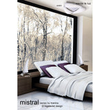 Mistral LED Frosted Acrylic Left Table Lamp 6W 3000K - Polished Chrome