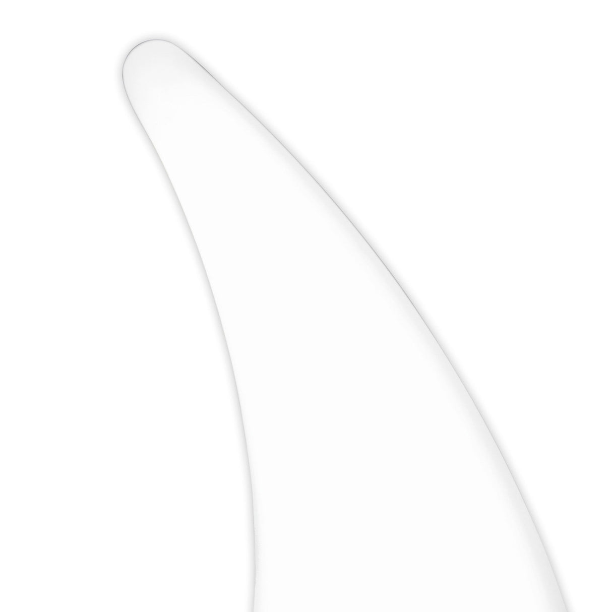 Mistral LED Frosted Acrylic Left Table Lamp 6W 3000K - Polished Chrome