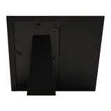 Graduation Wooden Photo Frame with Icon 6 x 4in - Black & Silver