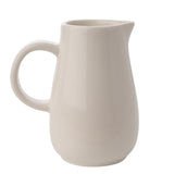 Best Buds Floral Small Glazed Stoneware Jug - Off White