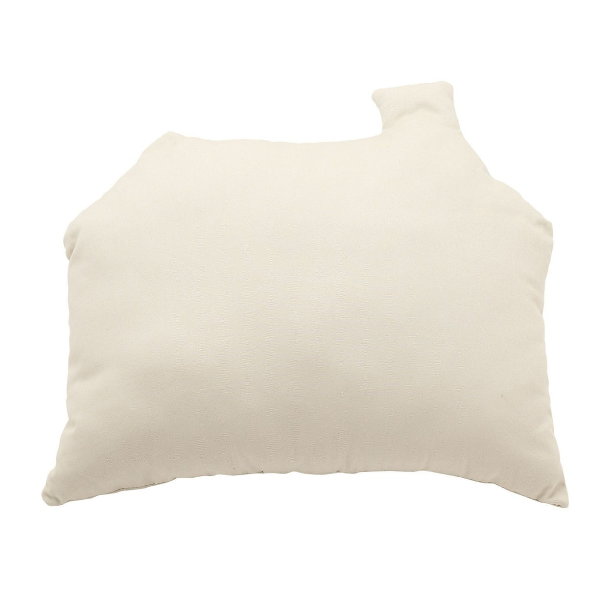 Love Grows in Little Houses Embroidered Cushion - Beige