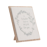 A Lucky Few Have a Mum Like You Layered Wooden Plaque - White