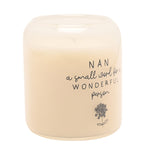 Nan Wonderful Person Scented Candle 210g - Cream & Grey
