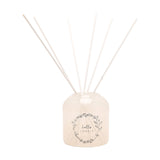 Hello Lovely Floral Print Reed Diffuser 200ml - Cream & Grey