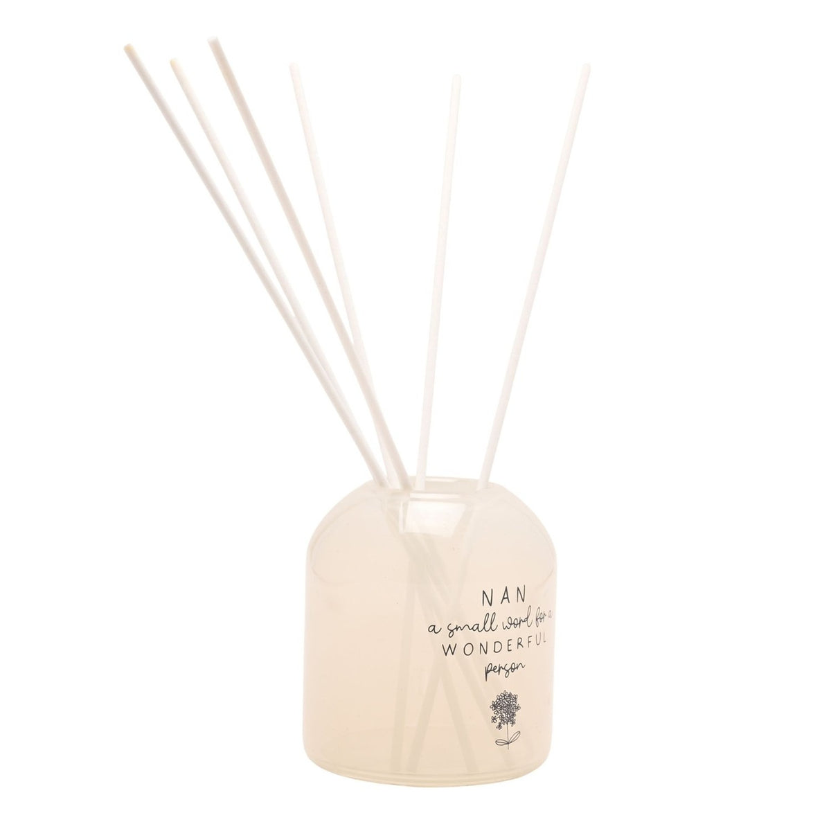 Nan Sentiment Floral Reed Diffuser 200ml - Cream & Grey