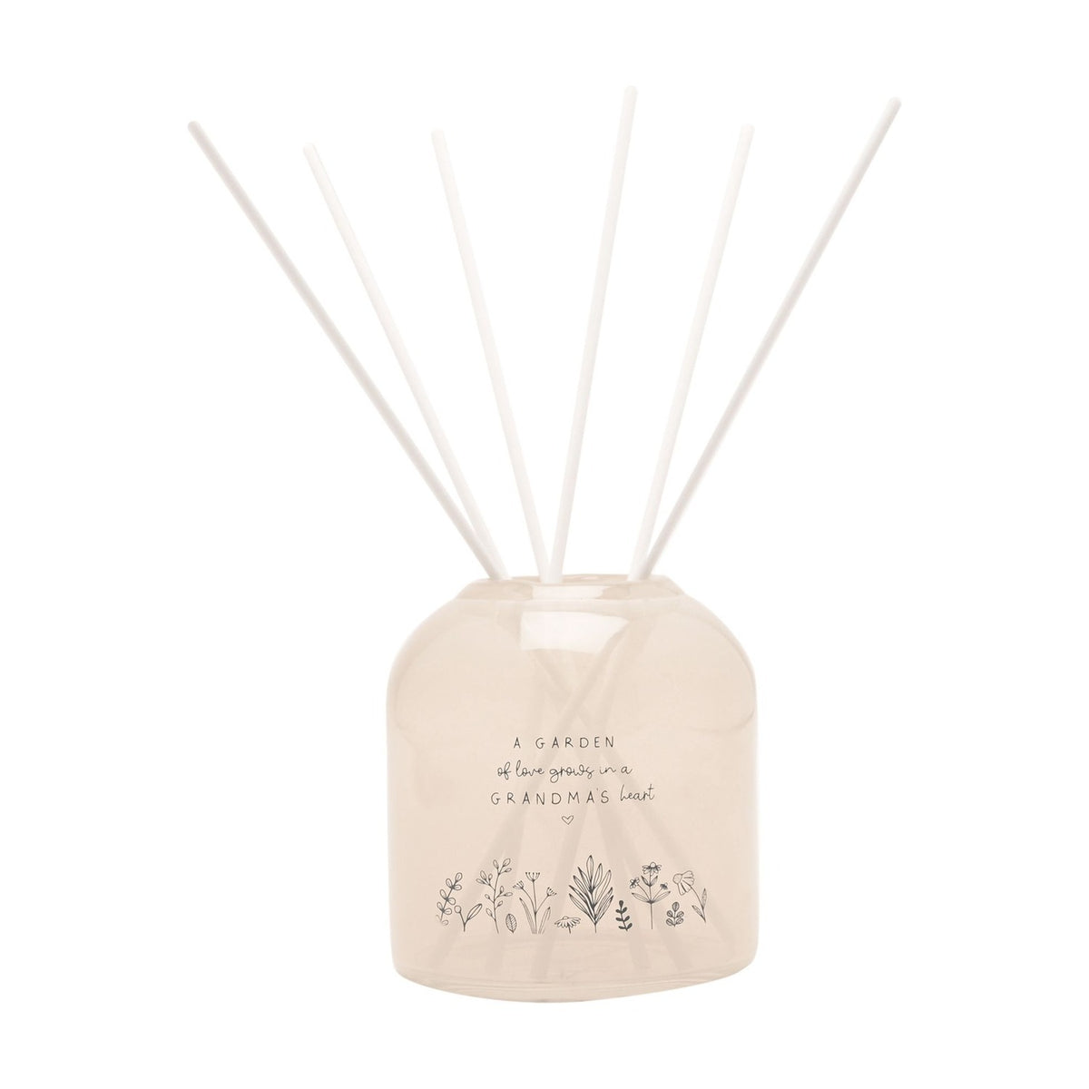 Garden of Love Grandma Reed Diffuser 200ml - Cream & Grey